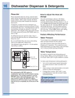 Preview for 16 page of Electrolux EW24ID80QS Use And Care Manual