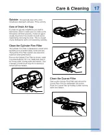 Preview for 17 page of Electrolux EW24ID80QS Use And Care Manual