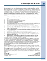 Preview for 21 page of Electrolux EW24ID80QS Use And Care Manual