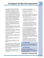 Preview for 23 page of Electrolux EW24ID80QS Use And Care Manual