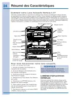 Preview for 24 page of Electrolux EW24ID80QS Use And Care Manual