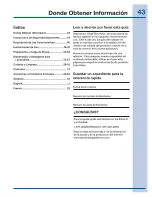 Preview for 43 page of Electrolux EW24ID80QS Use And Care Manual