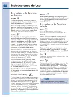 Preview for 48 page of Electrolux EW24ID80QS Use And Care Manual