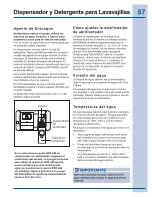 Preview for 57 page of Electrolux EW24ID80QS Use And Care Manual