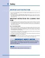 Preview for 6 page of Electrolux EW27EW55G S Use And Care Manual