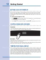 Preview for 12 page of Electrolux EW27EW55G S Use And Care Manual