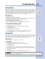 Preview for 23 page of Electrolux EW27EW55G S Use And Care Manual