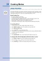 Preview for 24 page of Electrolux EW27EW55G S Use And Care Manual