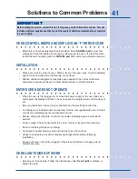 Preview for 41 page of Electrolux EW27EW55G S Use And Care Manual