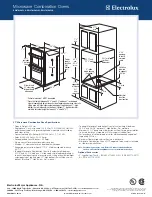 Preview for 2 page of Electrolux EW27MC65JB Product Specifications