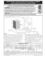 Preview for 7 page of Electrolux EW27MC65JB1 Installation Instructions Manual