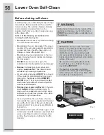 Предварительный просмотр 58 страницы Electrolux EW27MC65JS Use & Care Manual