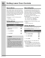 Preview for 52 page of Electrolux EW27MC65PSC Use & Care Manual