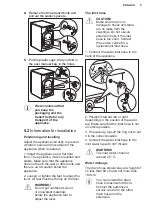 Preview for 9 page of Electrolux EW2F3068R8 User Manual