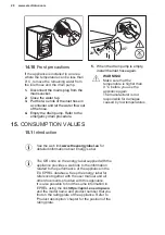 Предварительный просмотр 28 страницы Electrolux EW2F3068R8 User Manual