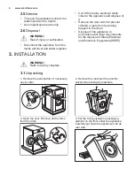 Предварительный просмотр 6 страницы Electrolux EW2F4822AB User Manual