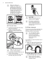 Preview for 8 page of Electrolux EW2F4822AF User Manual