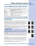 Preview for 13 page of Electrolux EW30CC55G S Use & Care Manual