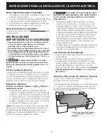 Preview for 10 page of Electrolux EW30CC55GS - 30in Electric Cooktop Installation Instructions Manual