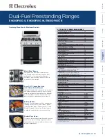 Preview for 1 page of Electrolux EW30DF65G S Specifications