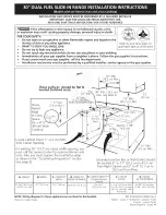 Electrolux EW30DS65GB5 Installation Instructions Manual предпросмотр