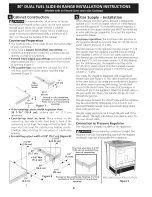 Preview for 8 page of Electrolux EW30DS65GB5 Installation Instructions Manual