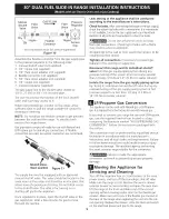 Preview for 9 page of Electrolux EW30DS65GB5 Installation Instructions Manual