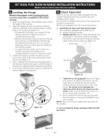 Preview for 11 page of Electrolux EW30DS65GB5 Installation Instructions Manual