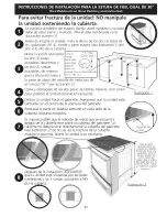 Preview for 17 page of Electrolux EW30DS65GB5 Installation Instructions Manual