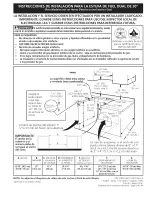 Preview for 15 page of Electrolux EW30DS65GB6 Installation Instructions Manual