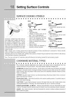 Preview for 18 page of Electrolux EW30EC55G - 30" Electric Cooktop Use & Care Manual