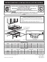 Предварительный просмотр 7 страницы Electrolux EW30EC55GB - 30" - Electric Cooktop Installation Instructions Manual