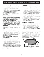 Предварительный просмотр 10 страницы Electrolux EW30EC55GB - 30" - Electric Cooktop Installation Instructions Manual