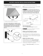 Preview for 5 page of Electrolux EW30EC55GB1 Installation Instructions Manual