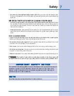 Preview for 7 page of Electrolux EW30ES65G B Use And Care Manual