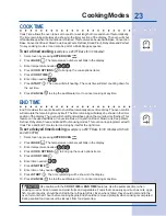 Preview for 23 page of Electrolux EW30ES65G B Use And Care Manual