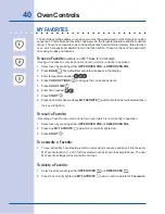 Preview for 40 page of Electrolux EW30ES65G B Use And Care Manual