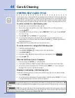 Preview for 44 page of Electrolux EW30ES65G B Use And Care Manual