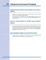 Preview for 54 page of Electrolux EW30ES65G B Use And Care Manual