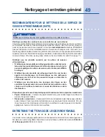 Предварительный просмотр 105 страницы Electrolux EW30ES6CGB Use & Care Manual