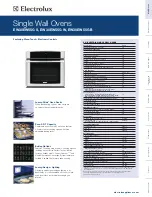 Electrolux EW30EW55G - 30 in. Single Wall Oven Specifications предпросмотр