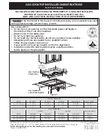 Electrolux EW30GC55G S Installation Instructions Manual предпросмотр