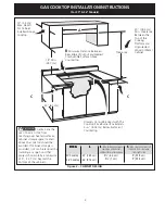 Preview for 3 page of Electrolux EW30GC55G S Installation Instructions Manual