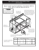 Preview for 4 page of Electrolux EW30GC55G S Installation Instructions Manual