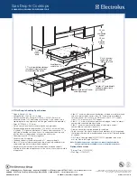 Предварительный просмотр 2 страницы Electrolux EW30GC55G S Specifications