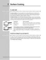 Preview for 8 page of Electrolux EW30GC55GB1 Use & Care Manual