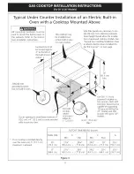 Preview for 4 page of Electrolux EW30GC55GB2 Installation Instructions Manual