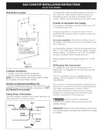 Preview for 6 page of Electrolux EW30GC55GB2 Installation Instructions Manual