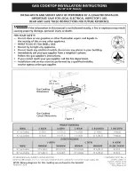 Preview for 1 page of Electrolux EW30GC55PB0 Installation Instructions Manual