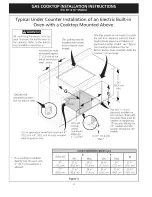 Preview for 4 page of Electrolux EW30GC55PB0 Installation Instructions Manual